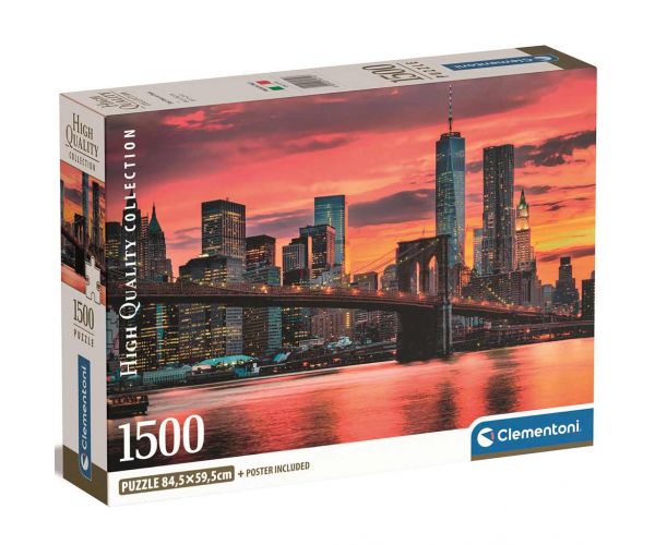 Pod la amurg puzzle de 1500 piese HQC, 84,5x59,5cm - Clementoni
