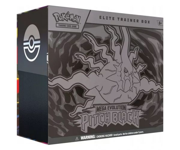 Pokémon TCG: Cutie Elite pentru Antrenor — Mega-Evoluție Pitch Black