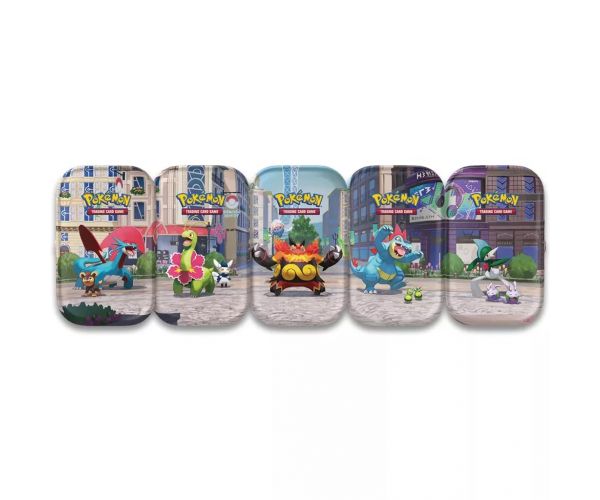 Pokémon TCG: Lumiose City Mini Tin pachet colecționar de cărți în cutie metalică, în diverse variante, 1 buc.