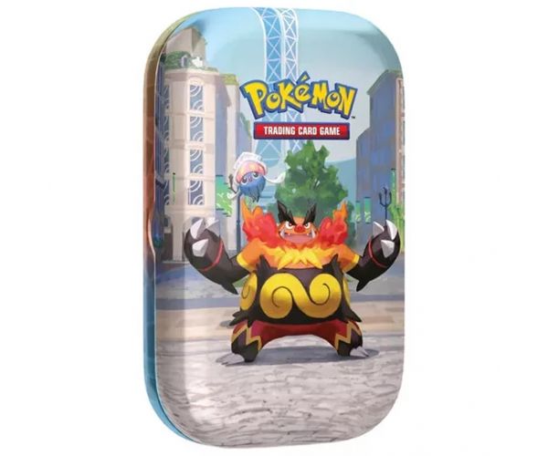 Pokémon TCG: Lumiose City Mini Tin pachet colecționar de cărți în cutie metalică, în diverse variante, 1 buc.