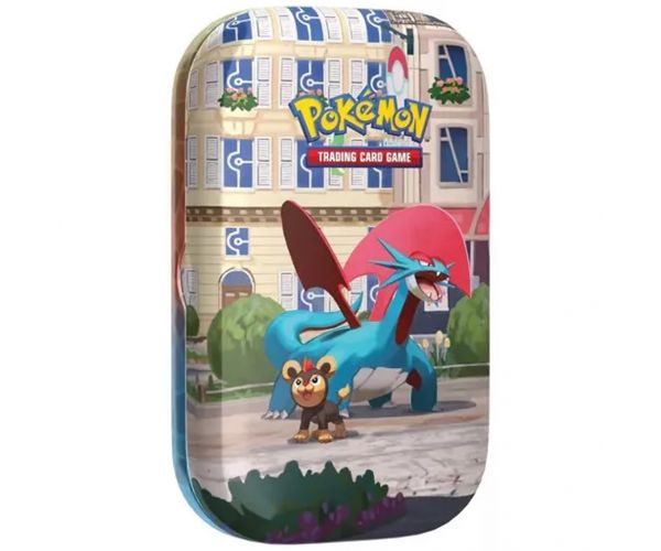 Pokémon TCG: Lumiose City Mini Tin pachet colecționar de cărți în cutie metalică, în diverse variante, 1 buc.