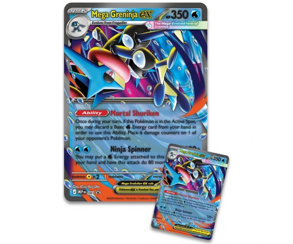 Pokémon TCG: Mega Greninja ex Colecția Premium