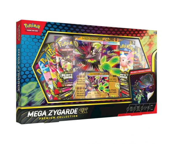 Pokémon TCG: Mega Zygarde ex Premium Collection — pachet de cărți