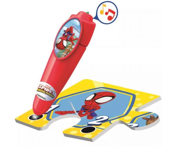 Póki și prietenii săi minunați - puzzle interactiv de podea, 24 de piese - Clementoni