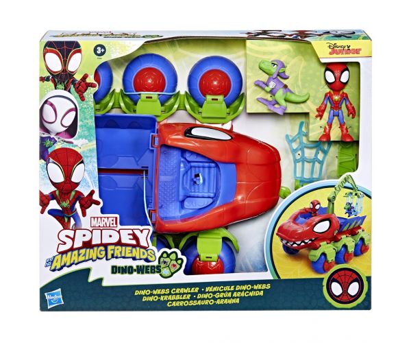 Póki și prietenii săi minunați: Mașina Crawler cu figurinele Póki și Raptor - Hasbro