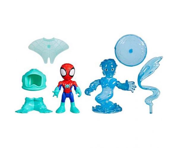 Póki și prietenii săi minunați: Water-Webs Póki și Hydro-Man set de joacă - Hasbro