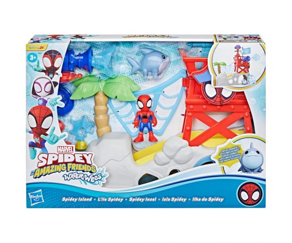 Póki și prietenii săi minunați Waterwebs: Setul de joacă Insula lui Póki - Hasbro