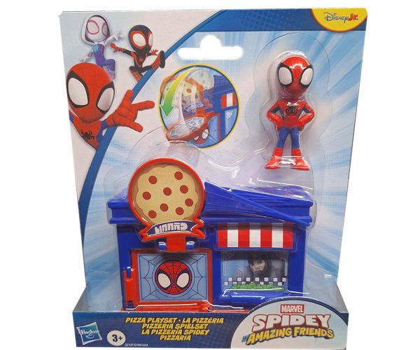 Póki și prietenii săi minunați: set de joacă Pizzerie Póki cu o figurină - Hasbro