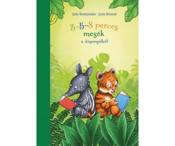 Povești de 3-5-8 minute din junglă - carte de povești - Pagony
