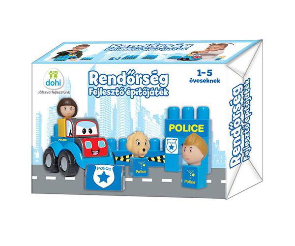 Poliția joc de construcție