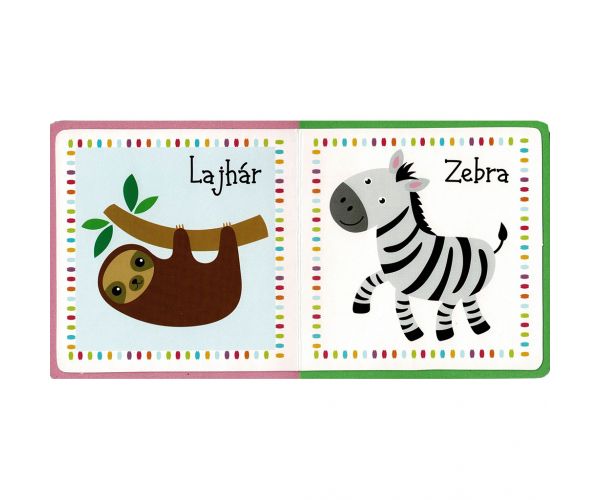 Prima carte a celor mici - Carte pentru bebeluși despre animale sălbatice