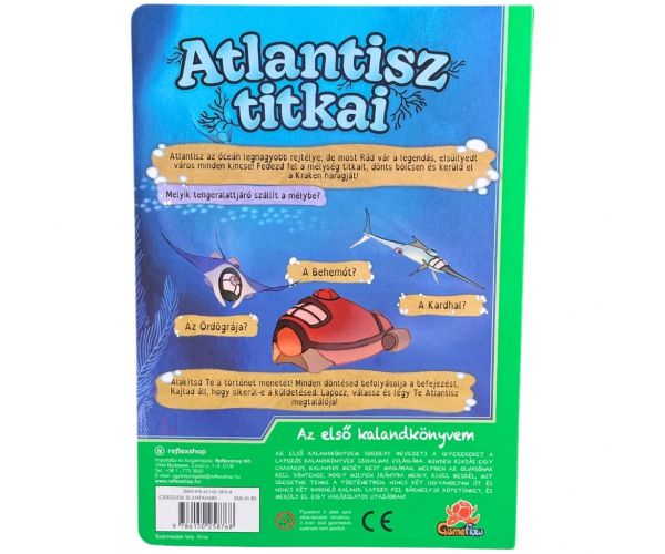 Prima mea carte de aventuri: Tainele Atlantidei