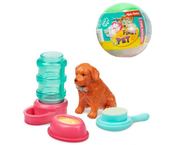 Prima mea figurină surpriză cu accesorii pentru animale de companie.