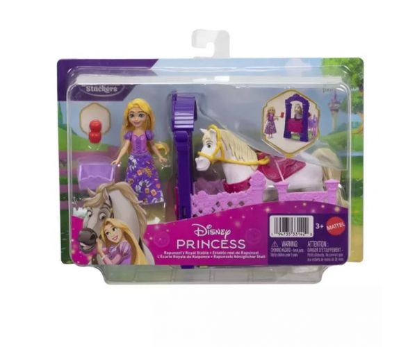 Prințese Disney: Mini grajdul regal al prințesei Rapunzel - Mattel