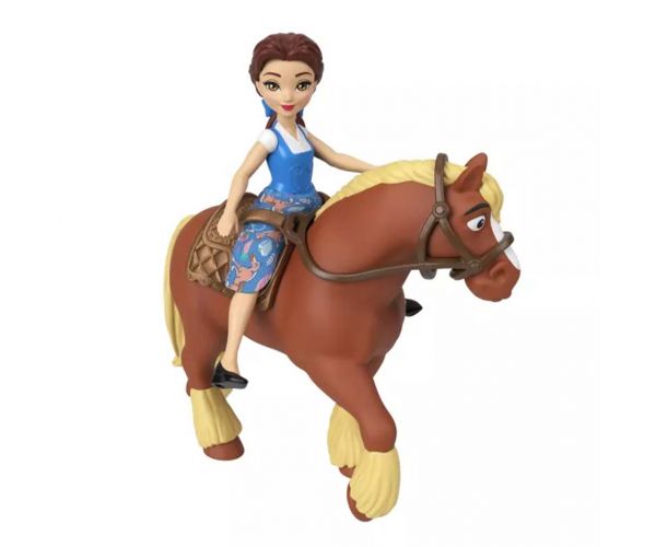 Prințese Disney: Mini setul cu manej regal al prințesei Belle - Mattel