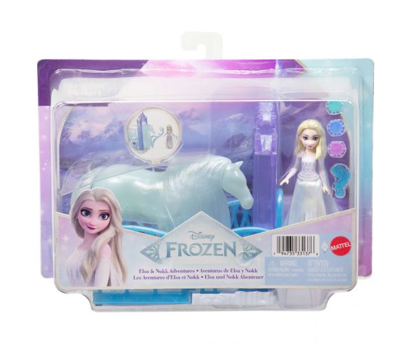 Prințese Disney: Regatul de Gheață 2, grajdul regal mini al Elsei - Mattel