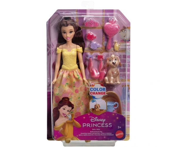 Prințesele Disney: Set de joacă Belle - Mattel