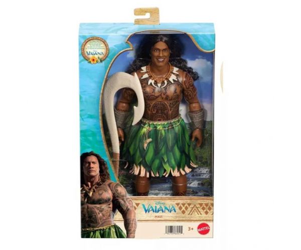Prințesele Disney: Vaiana din film - Figurină Maui 26 cm - Mattel
