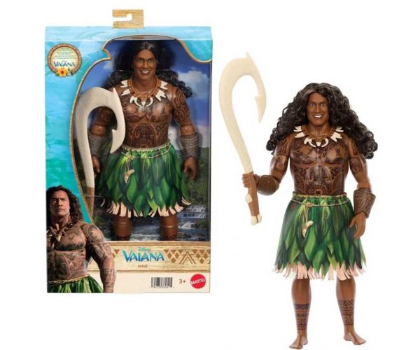 Prințesele Disney: Vaiana din film - Figurină Maui 26 cm - Mattel