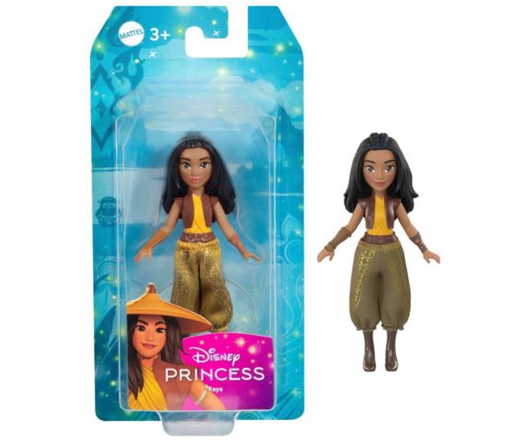 Prințesele Disney: păpușă mini prințesă Raya - Mattel