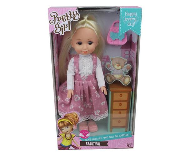 Pretty Girl păpușă blondă cu accesorii