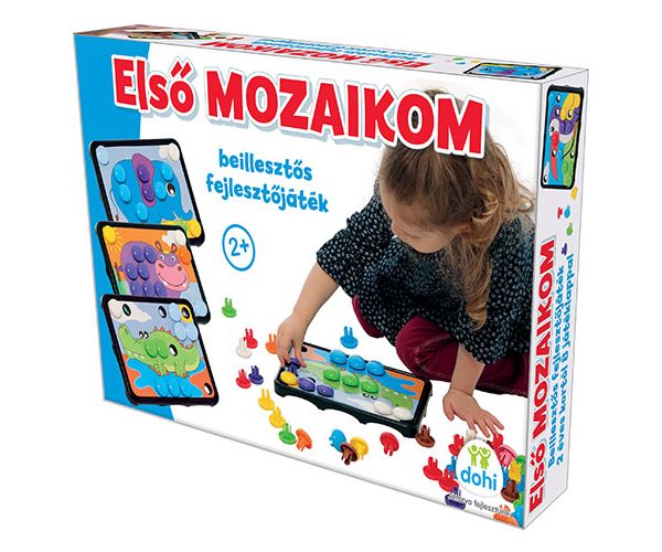 Primul meu mozaic - Animale salbatice joc de dezvoltare