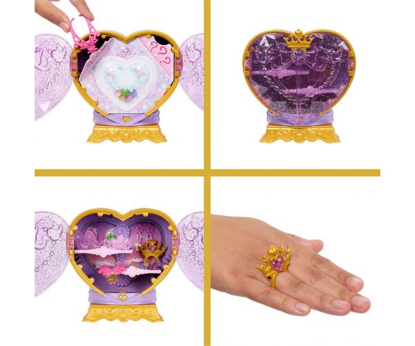 Prințesele Disney - Păpușă Surpriză Inimă Curată - Rapunzel - Mattel