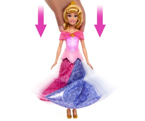 Prințesele Disney - Transformare de basm Aurora - Mattel
