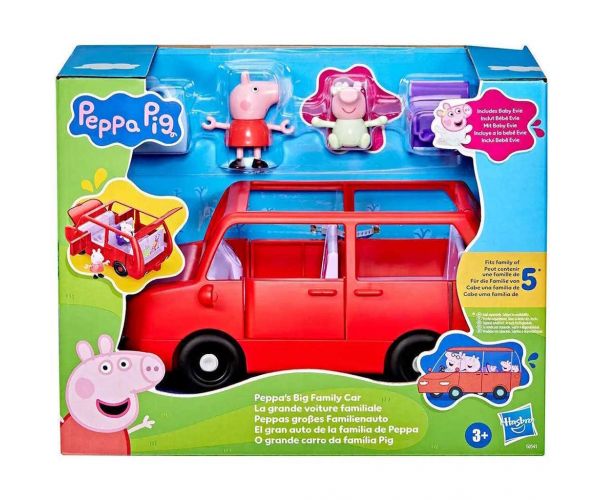 Purcelușa Peppa: Set de joacă Marea mașină de familie a Peppăi - Hasbro