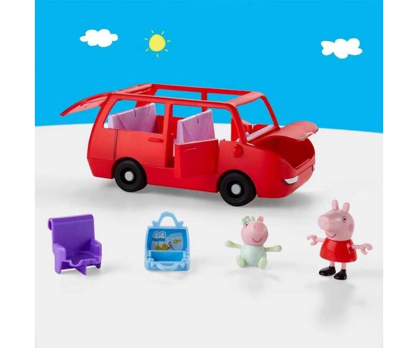 Purcelușa Peppa: Set de joacă Marea mașină de familie a Peppăi - Hasbro