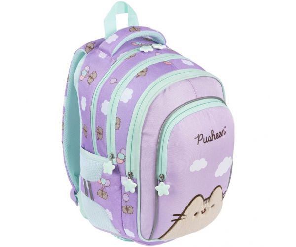 Pusheen Violet rucsac școlar ergonomic, ghiozdan BPL58 40x29x19 cm