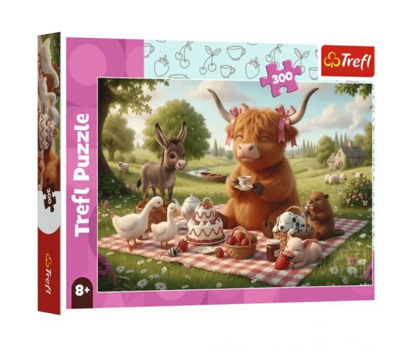 Puzzle „Picnic dulce” de 300 de piese – Trefl