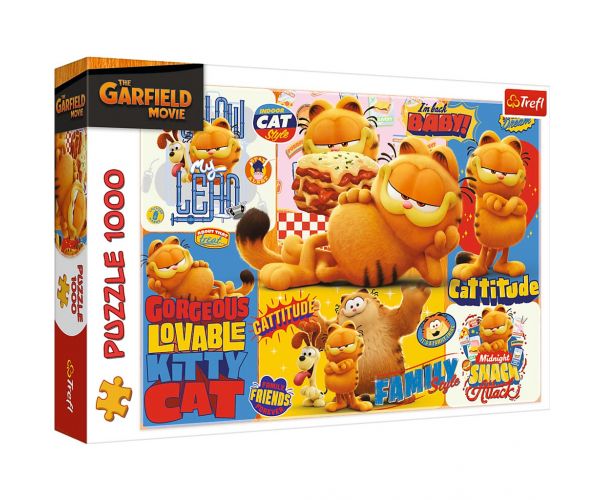 Puzzle 1000 de piese Garfield - Trefl