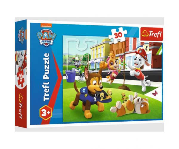 Puzzle 30 de piese Patrula Cățelușilor - Trefl