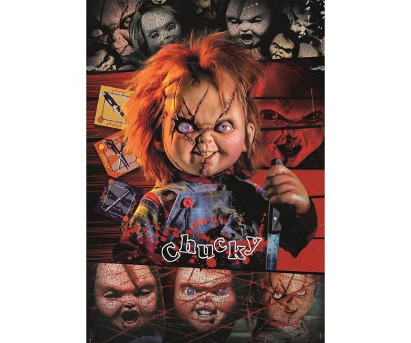 Puzzle Chucky, 1000 de piese - Clementoni