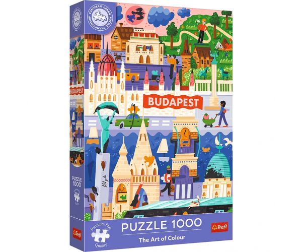 Puzzle EB: Budapesta puzzle premium de 1000 de piese – Trefl