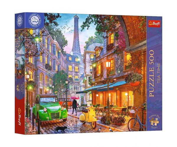Puzzle EB: Cafenea la Paris puzzle premium de 500 piese – Trefl