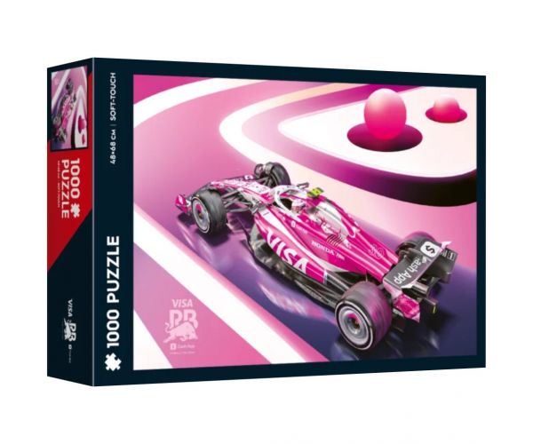 Puzzle Formula-1 VISA Cash App Soft-Touch, 1000 de piese - Trefl