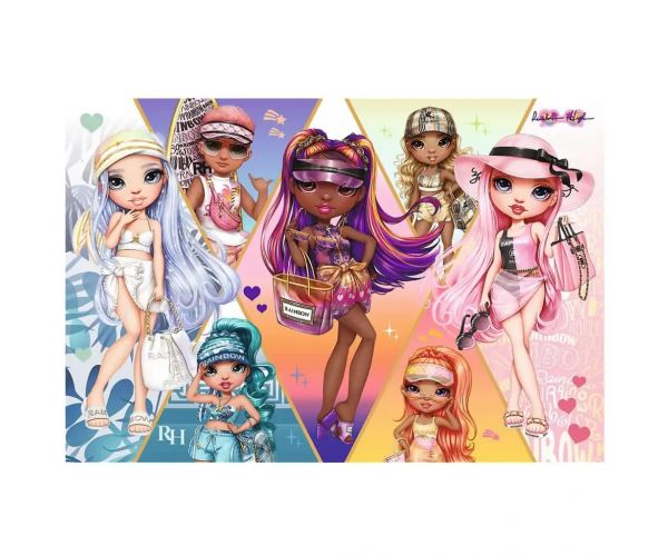Puzzle Rainbow High cu prietene, 160 piese - Trefl