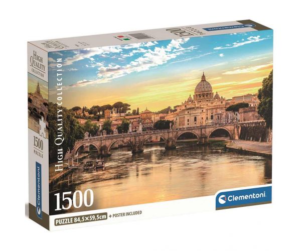 Puzzle Roma 1500 piese HQC 84,5x59,5cm - Clementoni