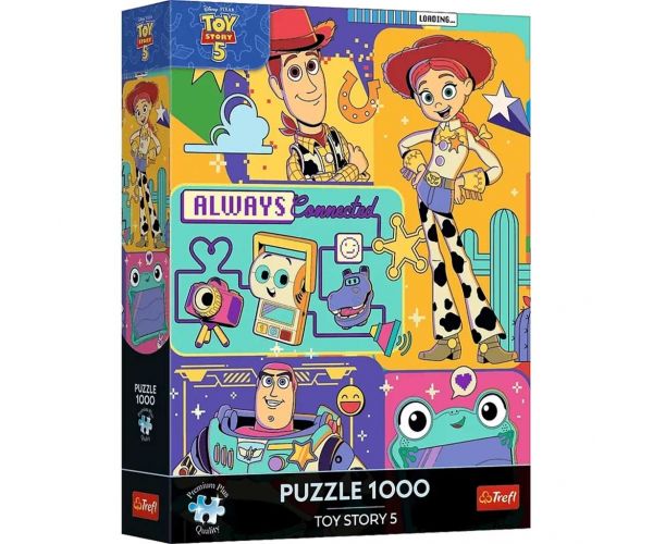 Puzzle Toy Story 5 Premium Plus de 1000 piese - Trefl