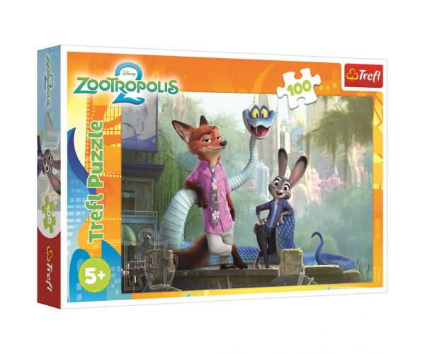 Puzzle Zootropolis 2 de 100 piese - Trefl