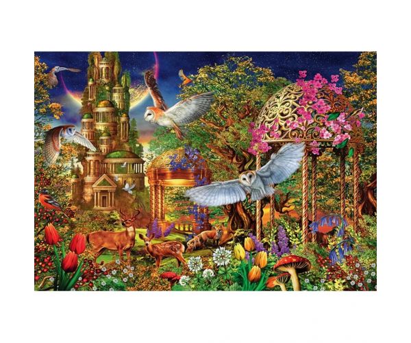 Erdei fantáziakert 1500db-os HQC kompakt puzzle - Clementoni