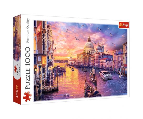 Puzzle de 1000 de piese - Farmecul Veneției - Trefl