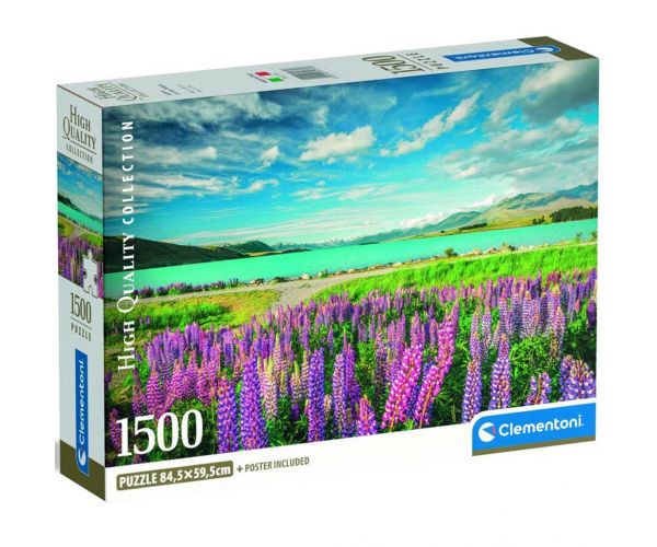 Puzzle de 1500 de piese Tekapo Lake, Noua Zeelandă HQC - Clementoni