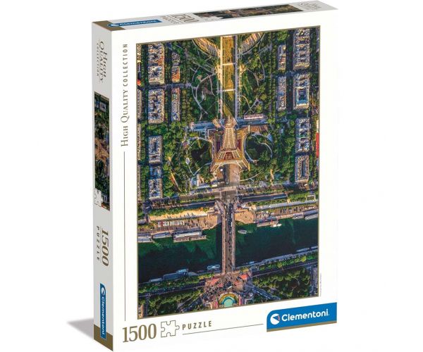 Puzzle de 1500 de piese cu Parisul deasupra - Clementoni