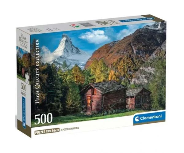 Puzzle de 500 de piese Matterhorn HQC fermecător - Clementoni