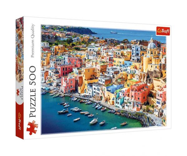 Puzzle de 500 de piese Procida, Campania, Italia - Trefl