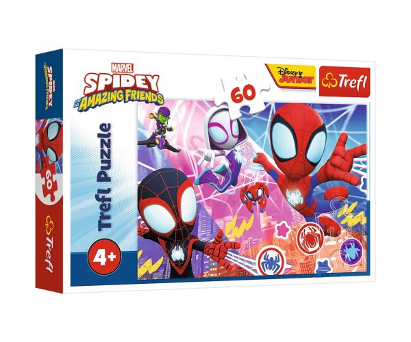 Puzzle de 60 piese cu Póki și prietenii - Trefl