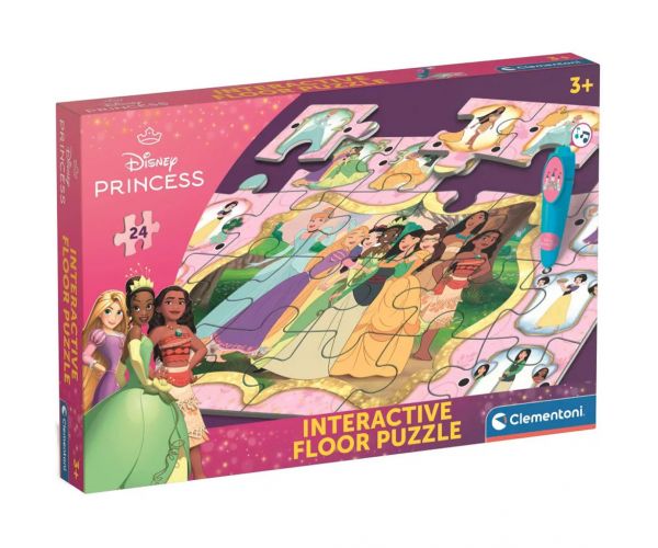 Puzzle de podea interactiv Disney - 24 de piese - Clementoni